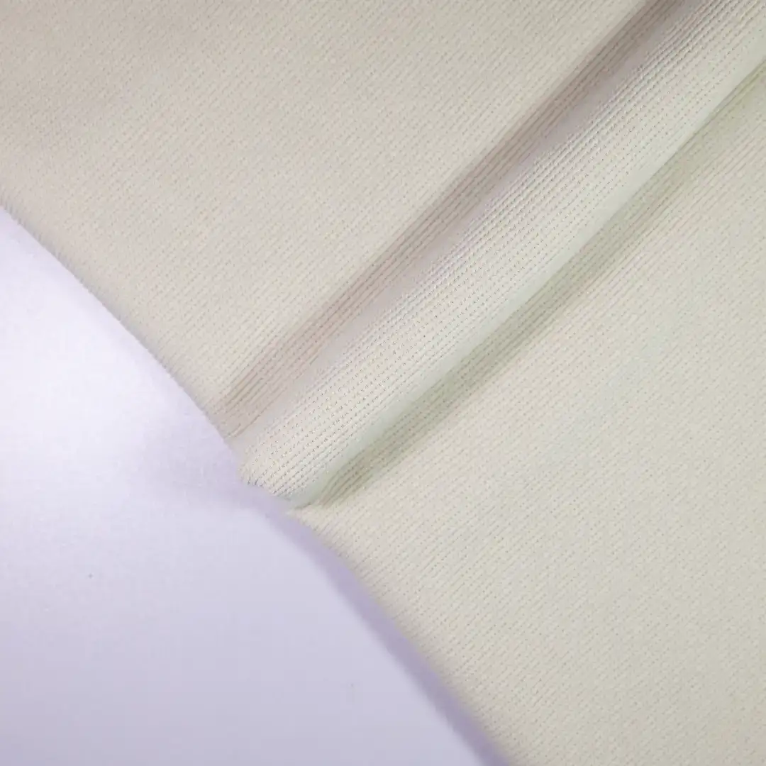 China Fabric for Sweatshirt,Wide Leg Trousers,Tank Midi Dress Rib Knit Fabric Polyester Spandex COFFEE color buy from China wholesaler bulk order at wholesale price free worldwide shipping Alibaba