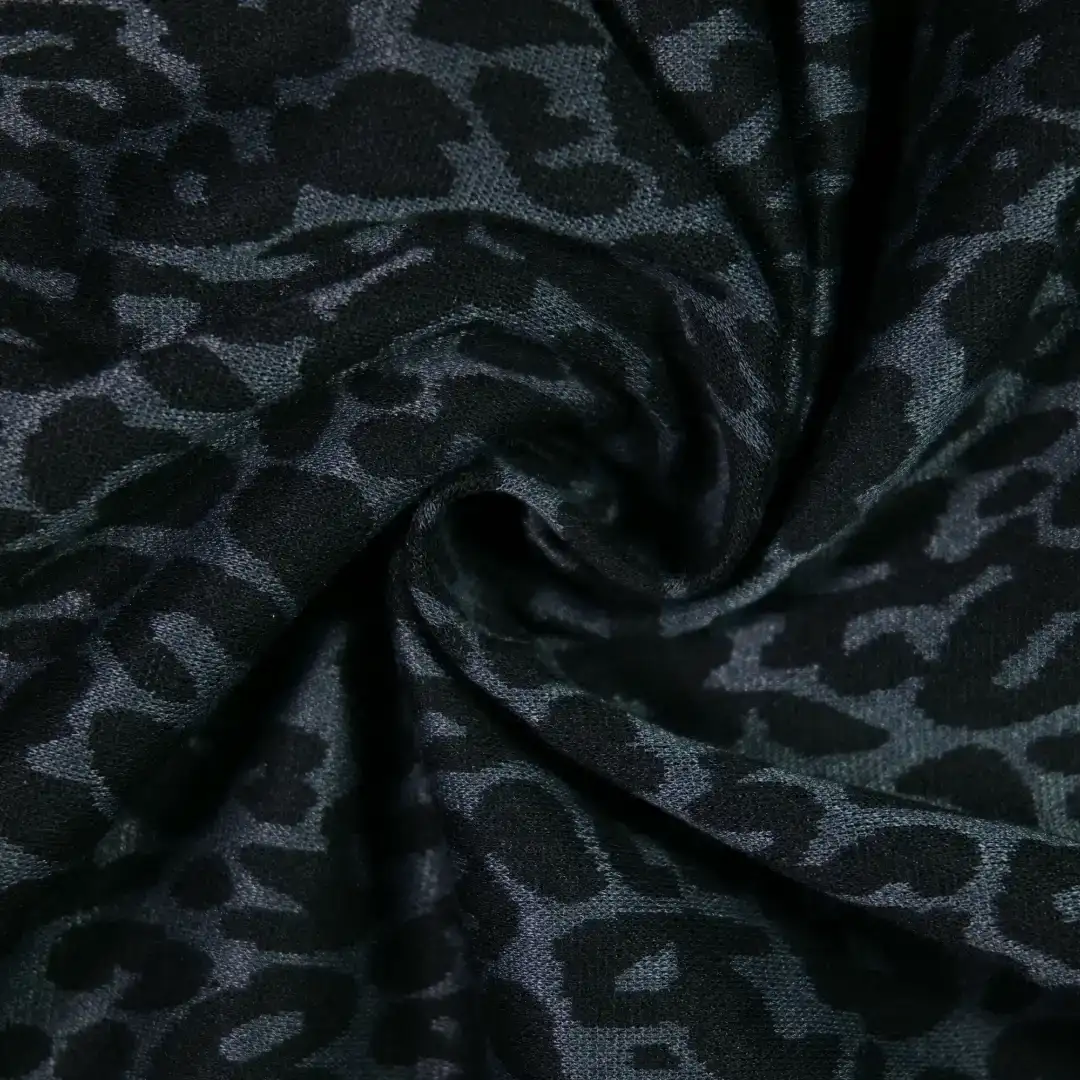 China Fabric for Dresses (Pullover) ,Skirt ,Tank Midi Dress Jacquard Knit Fabric Rayon Spandex Polyester black color buy from China wholesaler bulk order at wholesale price free worldwide shipping Alibaba