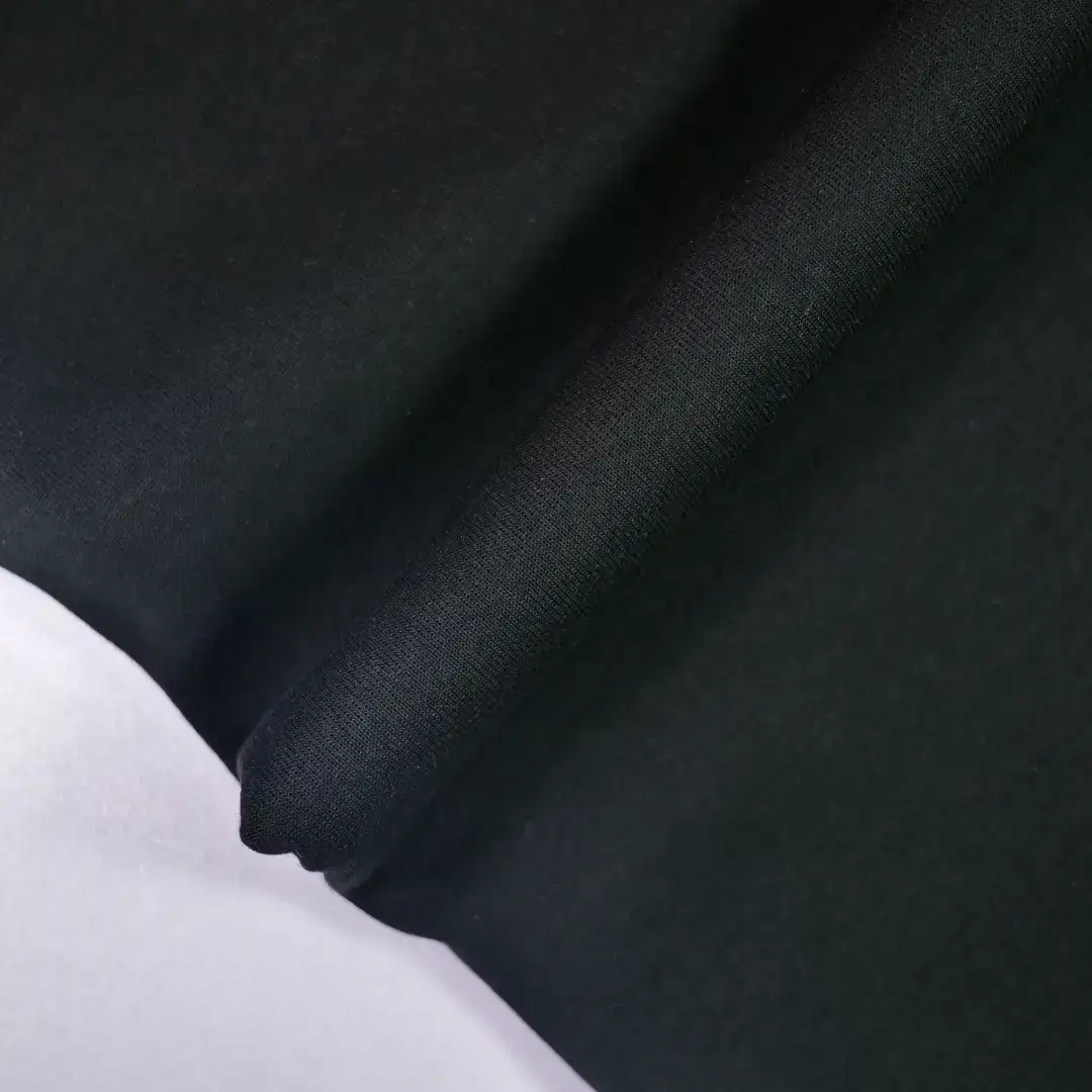 China Fabric for T-Shirt,Ruffle Shirt Dress,Strap Midi Dress Single Jersey Knit Fabric Cotton Spandex black color buy from China wholesaler bulk order at wholesale price free worldwide shipping Alibaba