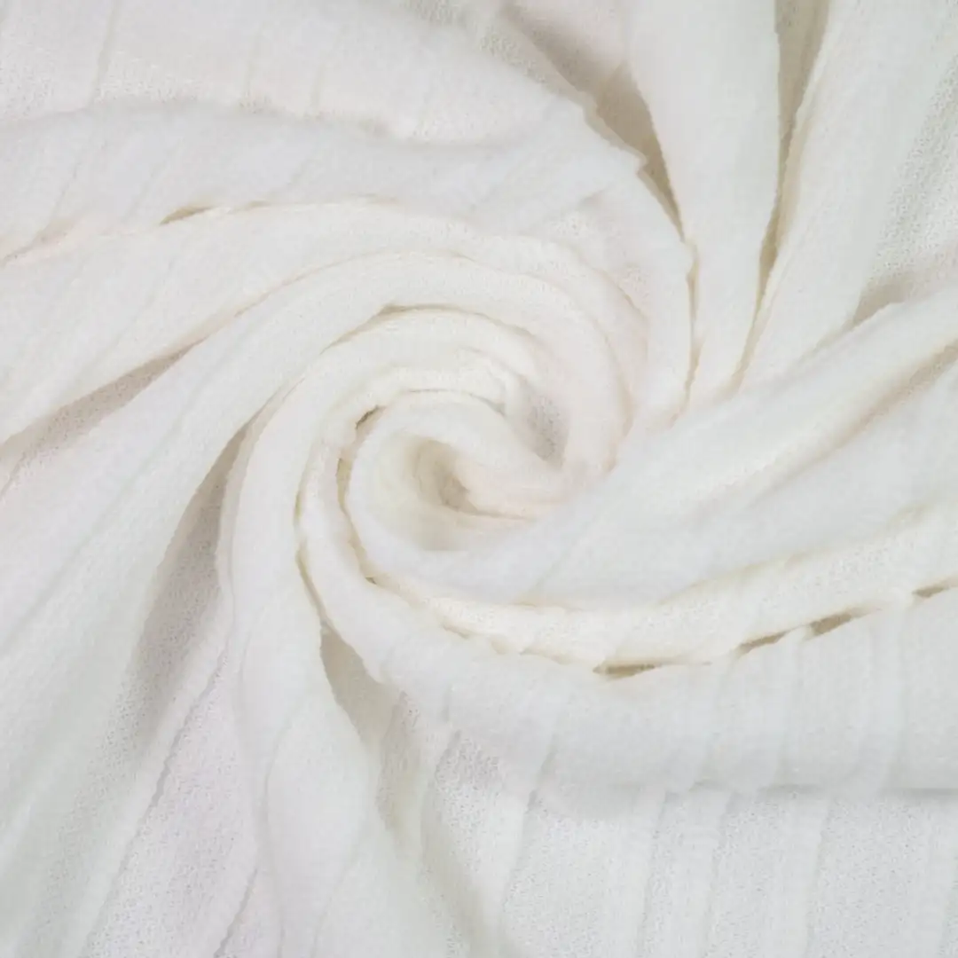 China Fabric for T-Shirt,Skirt ,Backless Beach Dress Jacquard Knit Fabric Polyester Rayon white color buy from China wholesaler bulk order at wholesale price free worldwide shipping Alibaba