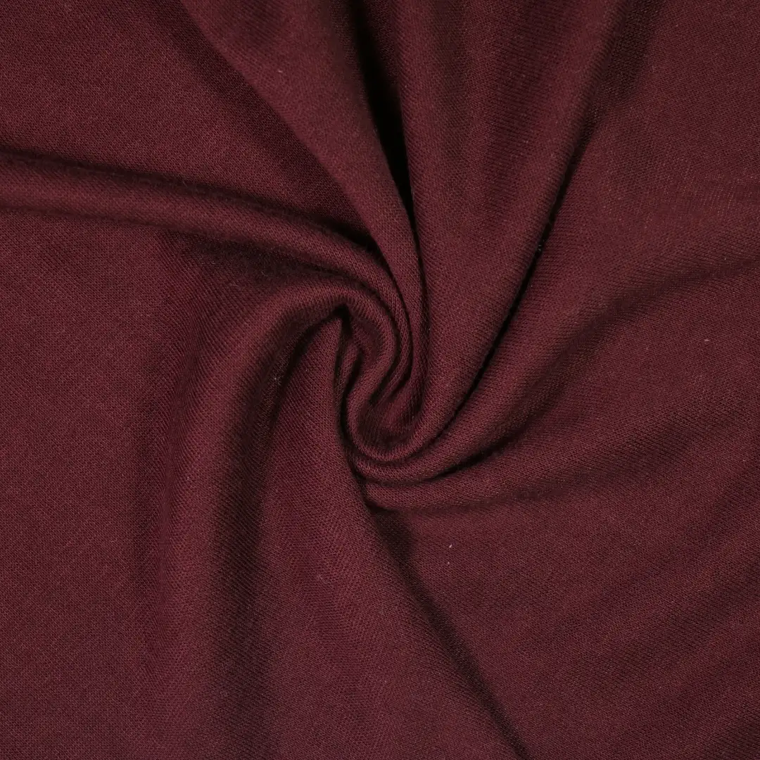 China Fabric for T-Shirt,Backless Beach Dress,Strap Midi Dress Four-way Stretch (Bi-Stretch) Knit Fabric Lyocell Polyester dark red color buy from China wholesaler bulk order at wholesale price free worldwide shipping Alibaba