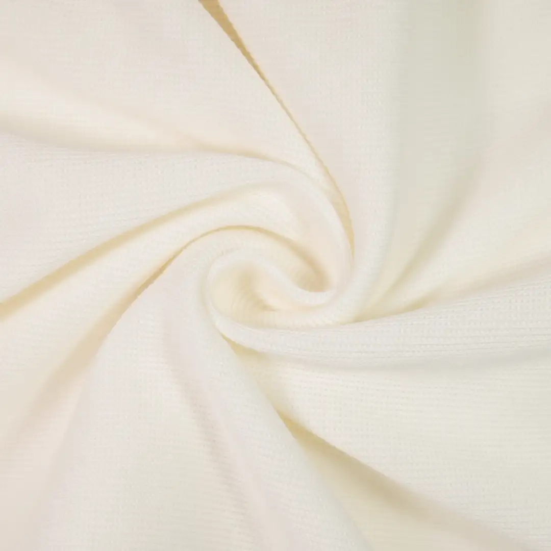 China Fabric for T-Shirt,Polo Shirt,Blouse Rib Knit Fabric Polyester Cotton Spandex white color buy from China wholesaler bulk order at wholesale price free worldwide shipping Alibaba