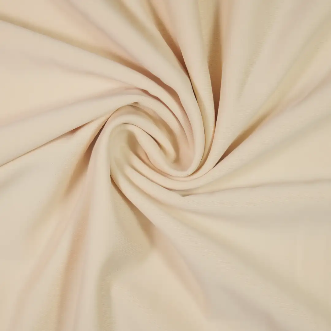 China Fabric for T-Shirt,Yoga Clothes,Yoga Pants Tricot Knit Fabric Nylon Spandex BEIGE color buy from China wholesaler bulk order at wholesale price free worldwide shipping Alibaba