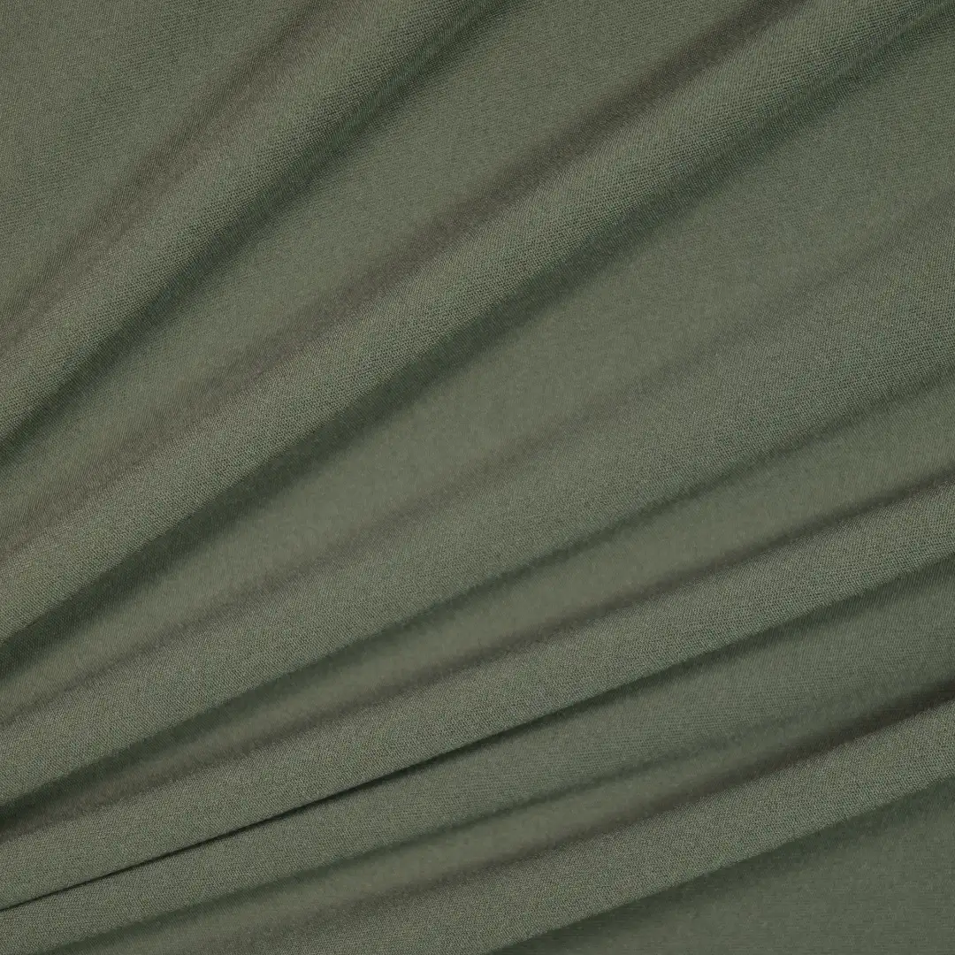 China Fabric for T-Shirt,Blouse,Skirt,Yoga Clothes Tricot Knit Fabric Nylon Spandex Military green color buy from China wholesaler bulk order at wholesale price free worldwide shipping Alibaba