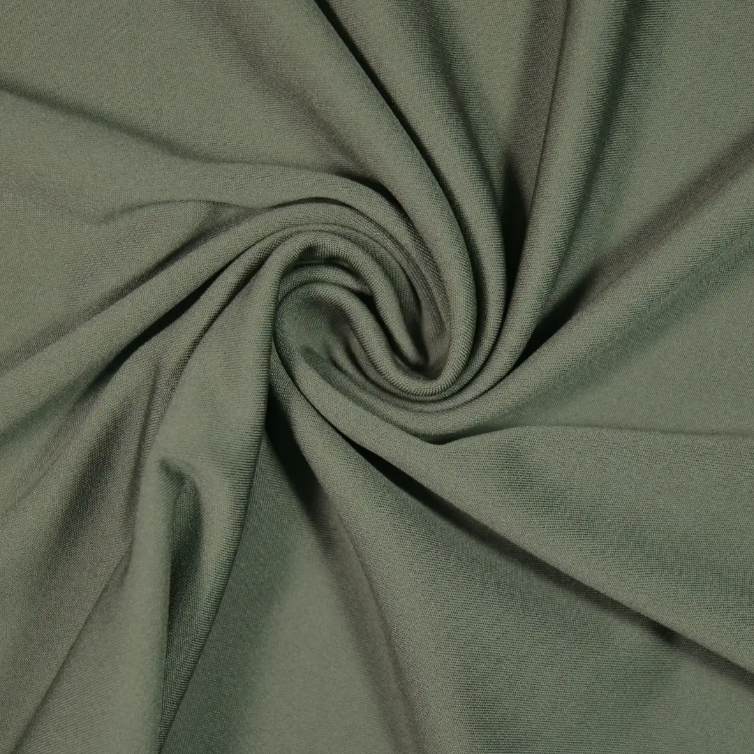 China Fabric for T-Shirt,Blouse,Skirt,Yoga Clothes Tricot Knit Fabric Nylon Spandex Military green color buy from China wholesaler bulk order at wholesale price free worldwide shipping Alibaba