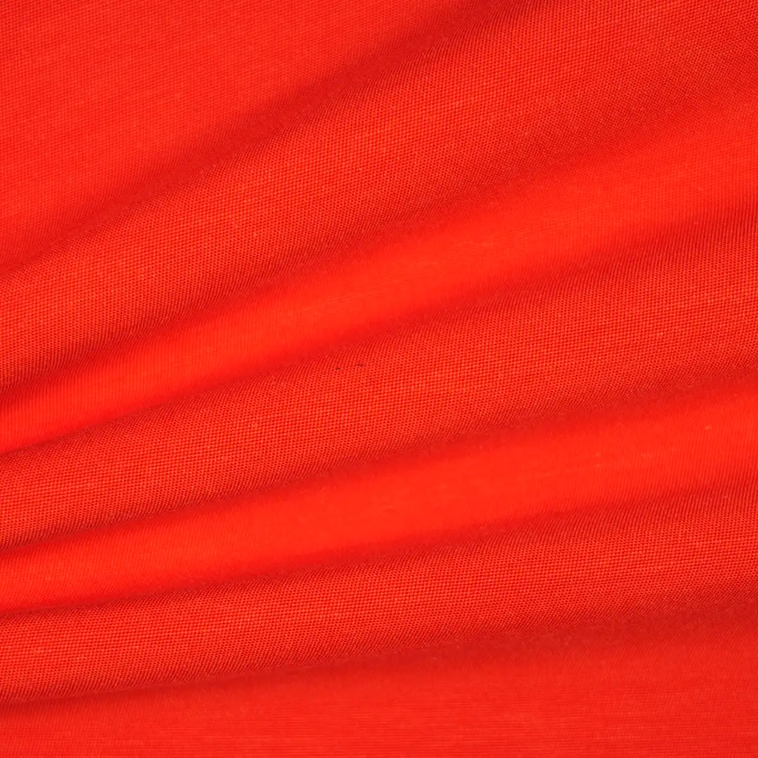 China Fabric for Pants,Jackets,Trench Coat TC Poplin Woven Blended Fabric Polyester Bamboo Flax Tencel Cotton Tomato Red color buy from China wholesaler bulk order at wholesale price free worldwide shipping Alibaba