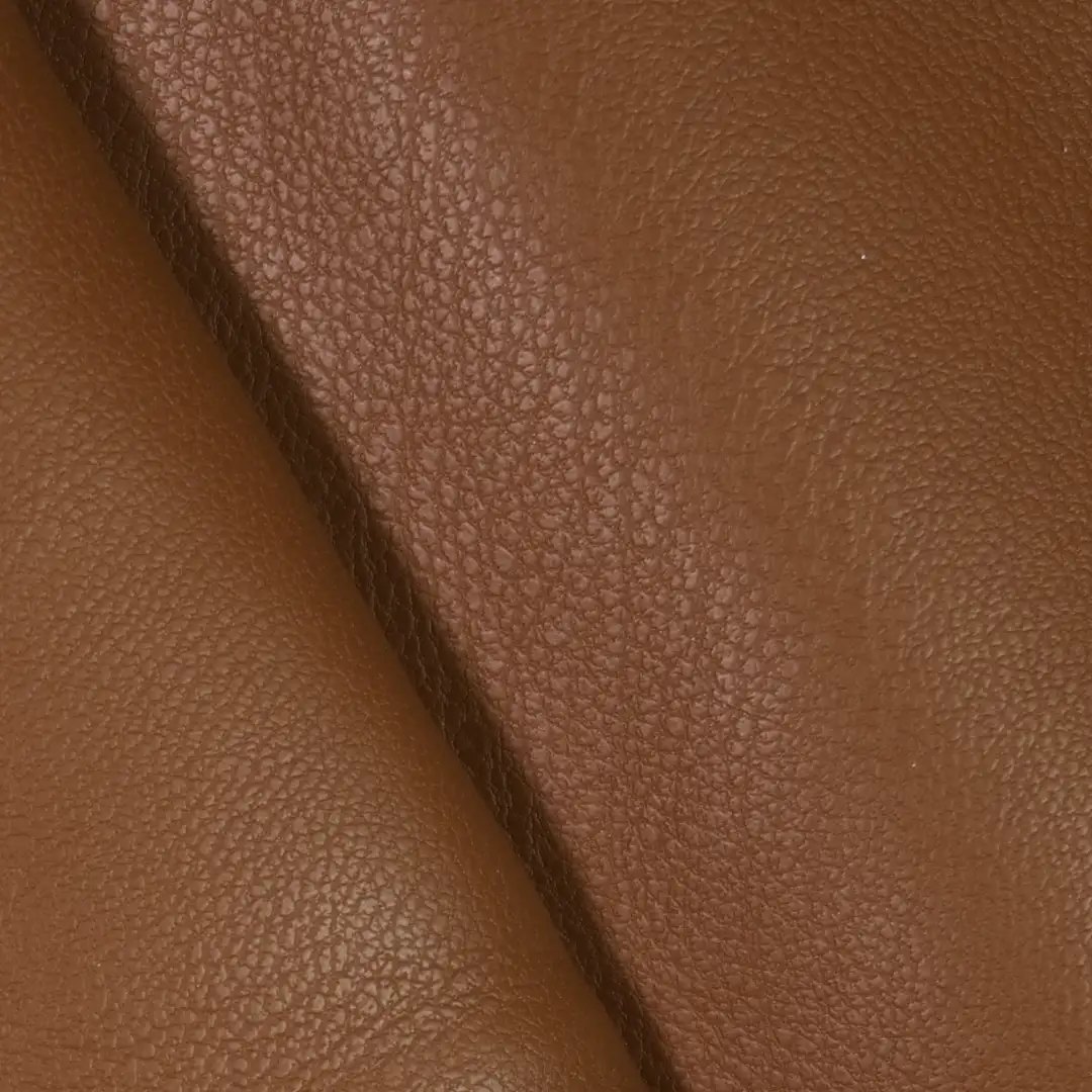 China Fabric for Jackets,Skirt,Light Jacket Fake Fur Synthetic Woven Fabric Polyurethane (PU) dark brown color buy from China wholesaler bulk order at wholesale price free worldwide shipping Alibaba