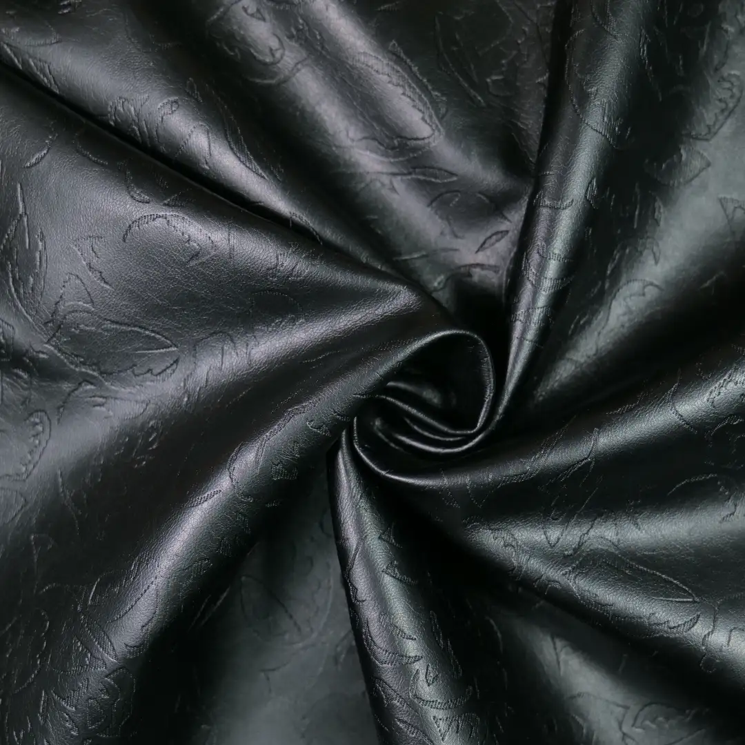 China Fabric for Jackets,Skirt,Overcoat Fake Fur Synthetic Woven Fabric Polyurethane (PU) BLACK color buy from China wholesaler bulk order at wholesale price free worldwide shipping Alibaba