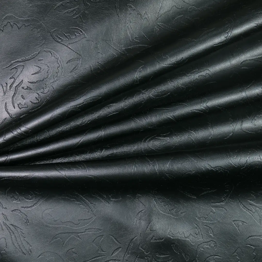 China Fabric for Jackets,Skirt,Overcoat Fake Fur Synthetic Woven Fabric Polyurethane (PU) BLACK color buy from China wholesaler bulk order at wholesale price free worldwide shipping Alibaba