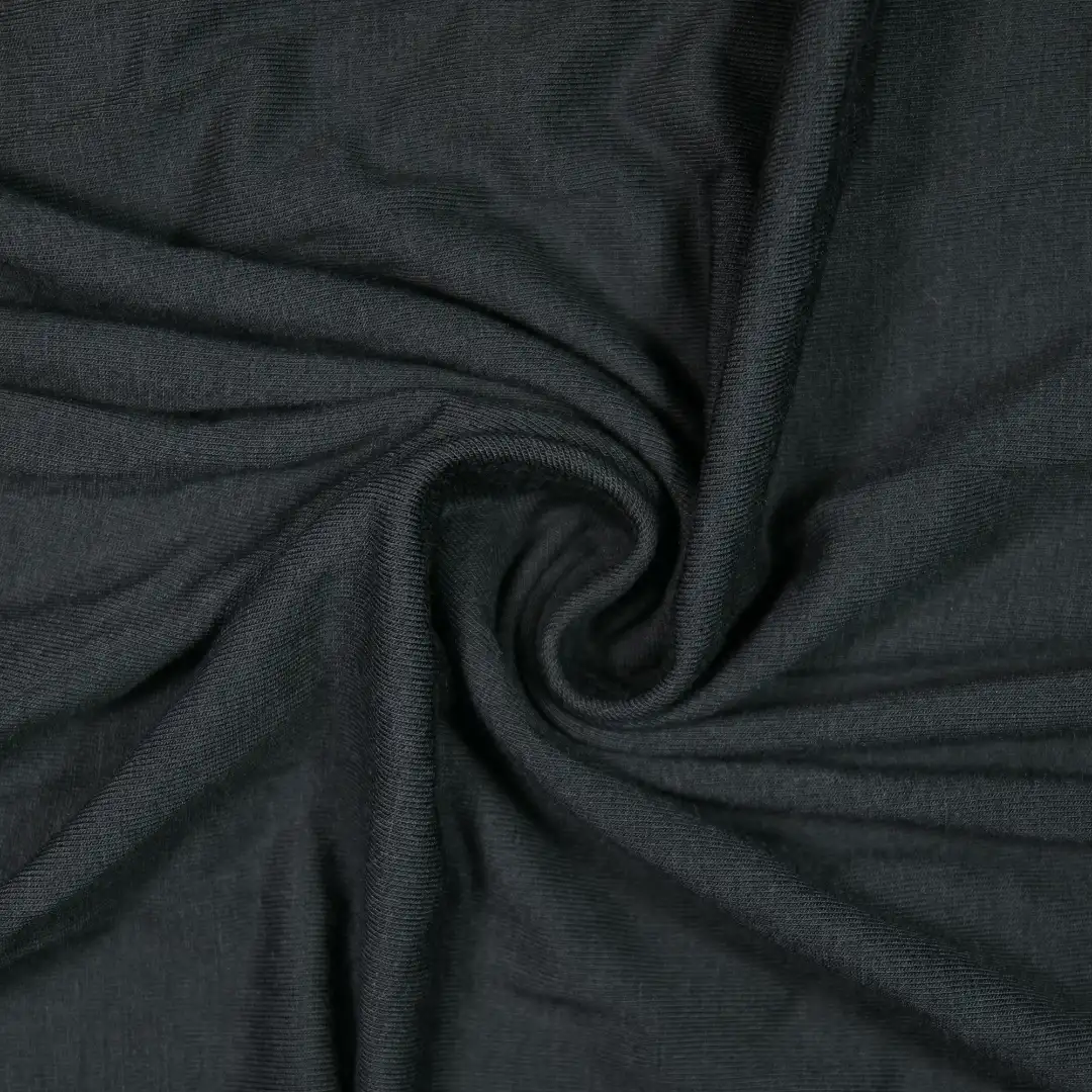 China Fabric for T-Shirt,Shorts,Jogger,Tank Midi Dress Single Jersey Knit Fabric Modal Elastane black color buy from China wholesaler bulk order at wholesale price free worldwide shipping Alibaba