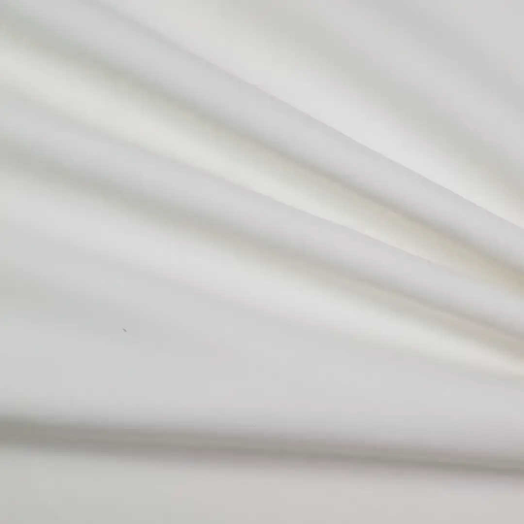 China Fabric for Shirt,Pants,Crop Top Four Stretch Polyester Woven Fabric Synthetic Woven Fabric Polyester white color buy from China wholesaler bulk order at wholesale price free worldwide shipping Alibaba