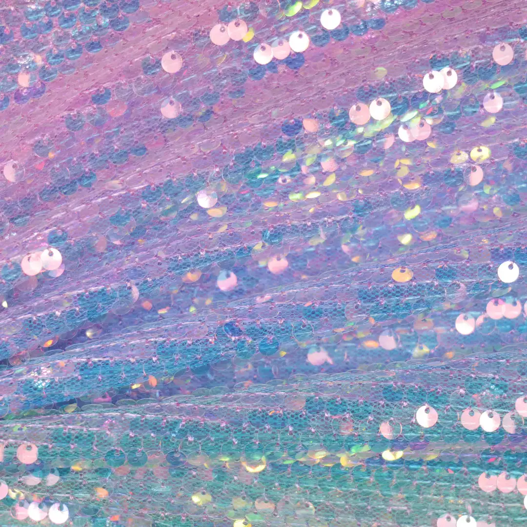 China Fabric for Skirt Poly Mesh schiffli Knit Fabric Polyester cyan color buy from China wholesaler bulk order at wholesale price free worldwide shipping Alibaba