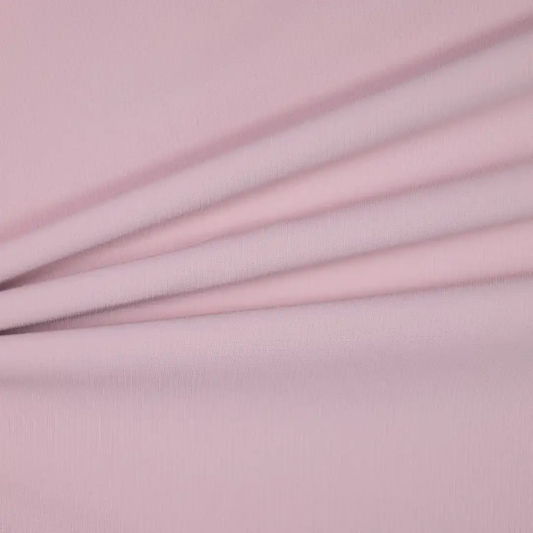 China Fabric for T-Shirt,Skirt,Shorts,Ladies V-Neck Waist-Tie Vest Polyester Dobby Synthetic Woven Fabric Polyester PINK color buy from China wholesaler bulk order at wholesale price free worldwide shipping Alibaba