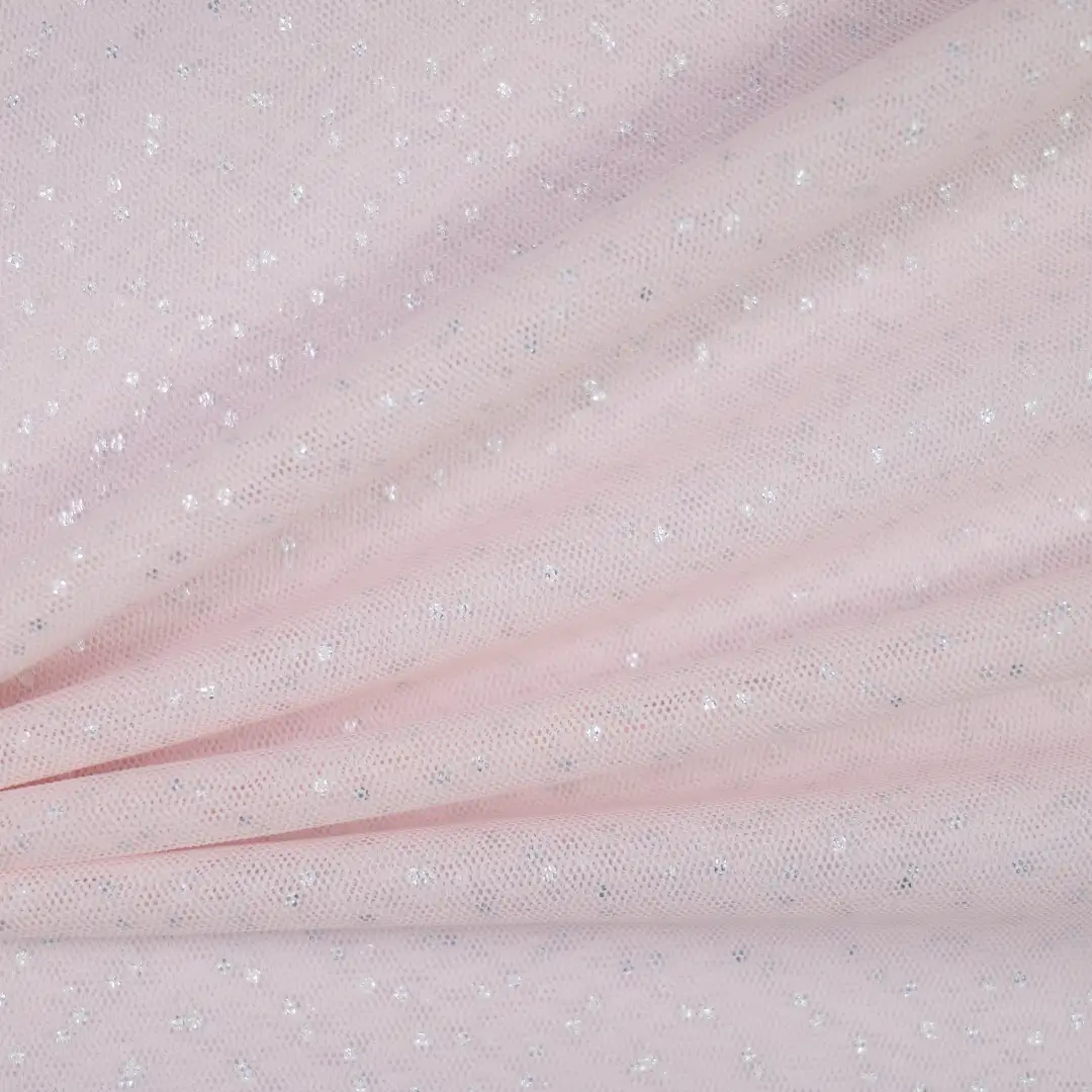 China Fabric for Skirt,Kids Stretch Waist Pleated Skirt Mesh Knit Fabric Polyester Pink color buy from China wholesaler bulk order at wholesale price free worldwide shipping Alibaba