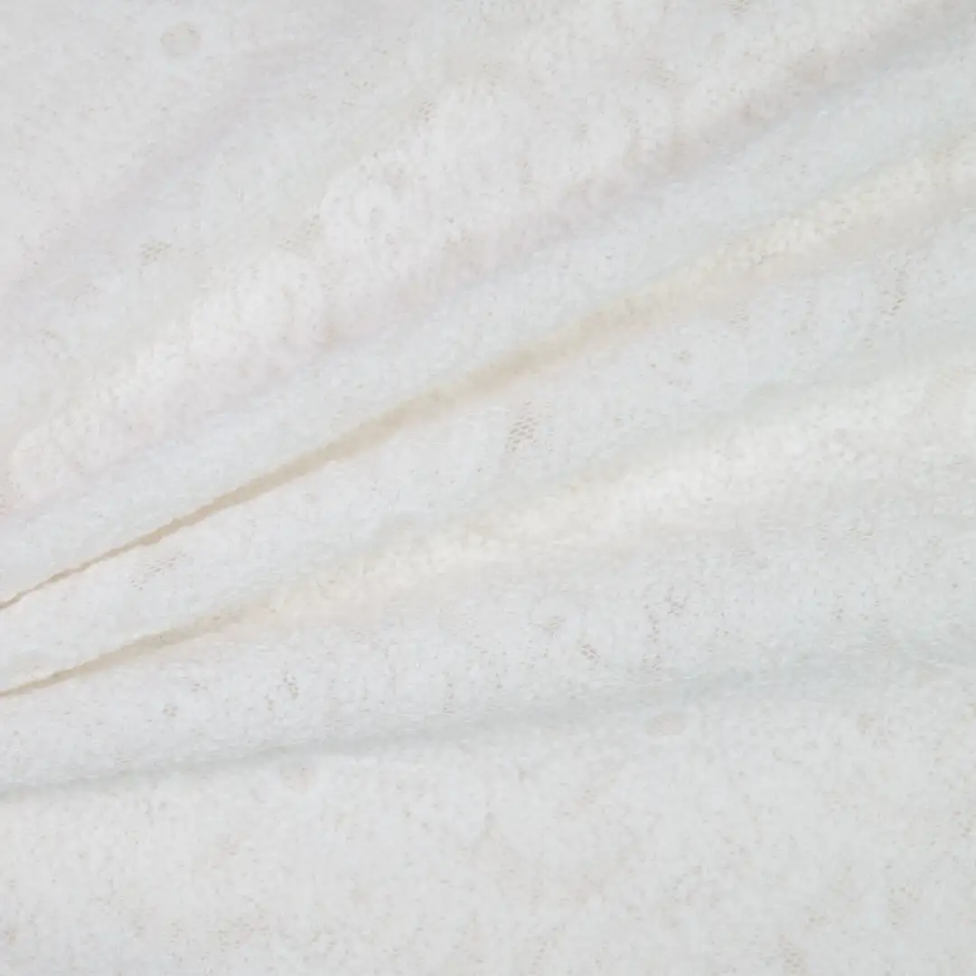 China Fabric for Pants,Skirt Mesh Knit Fabric Cotton white color buy from China wholesaler bulk order at wholesale price free worldwide shipping Alibaba