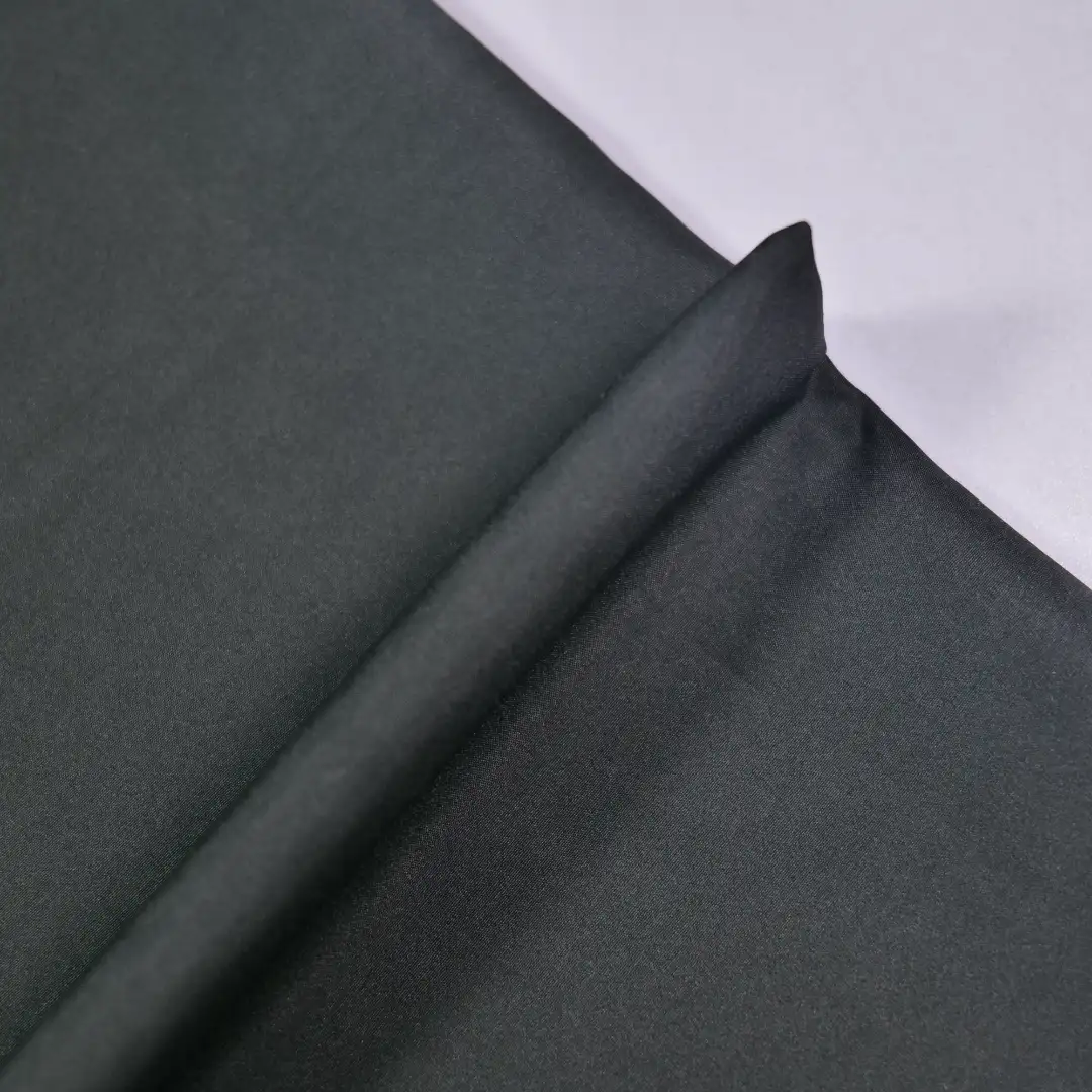 China Fabric for T-Shirt,Skirt,Shorts,Tank Midi Dress Crepe Synthetic Woven Fabric Polyester black color buy from China wholesaler bulk order at wholesale price free worldwide shipping Alibaba