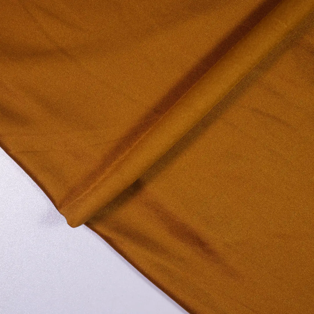 China Fabric for T-Shirt,Skirt,Sleeveless Sundress Single Jersey Knit Fabric Polyester Spandex orange color buy from China wholesaler bulk order at wholesale price free worldwide shipping Alibaba