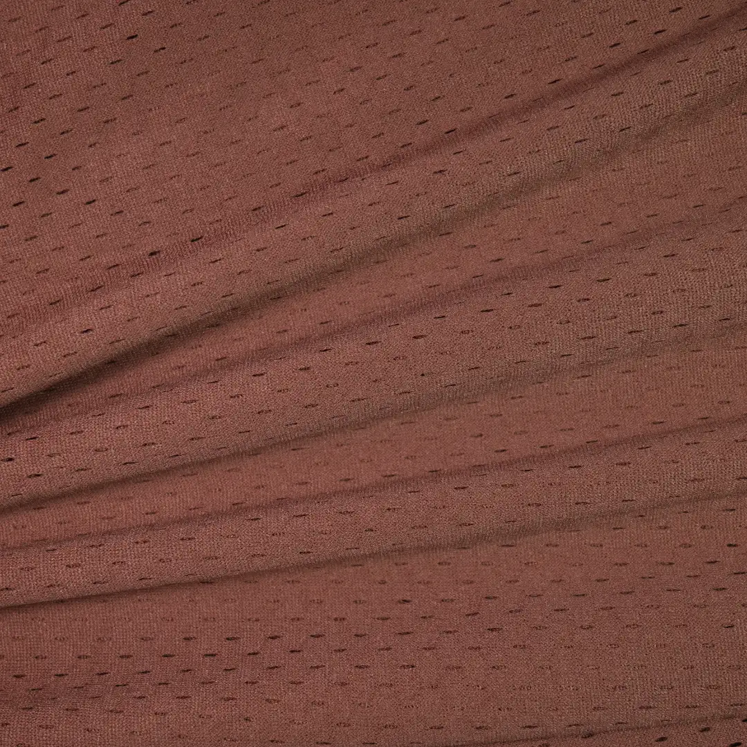 China Fabric for T-Shirt,Skirt,Shorts Mesh Knit Fabric Polyester coffee color buy from China wholesaler bulk order at wholesale price free worldwide shipping Alibaba