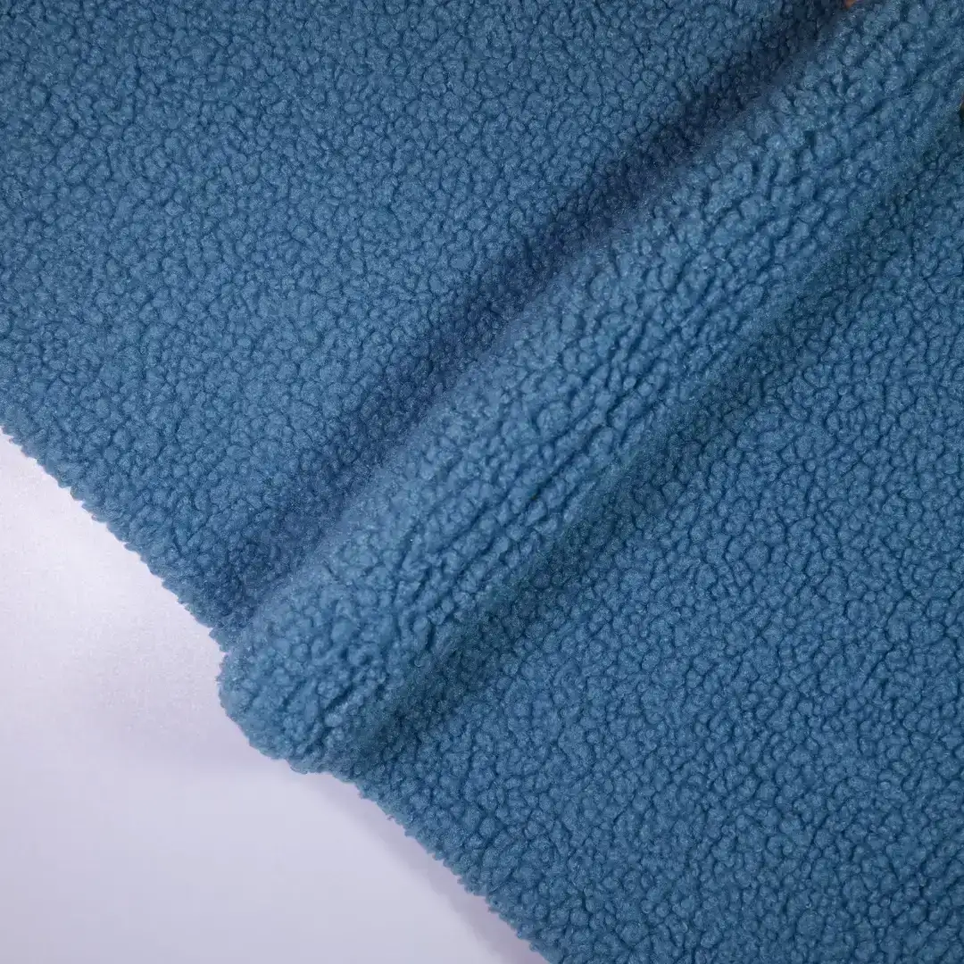 China Fabric for Jackets,Overcoat,Waist coat Bonded fabric Bonded fabric Polyester blue color buy from China wholesaler bulk order at wholesale price free worldwide shipping Alibaba