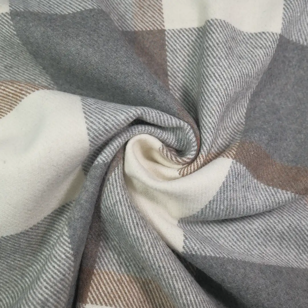 China Fabric for Skirt,Overcoat,Suit,Kids Cloak Style Short Coat Yarn Dyed Check Synthetic Woven Fabric Polyester white color buy from China wholesaler bulk order at wholesale price free worldwide shipping Alibaba
