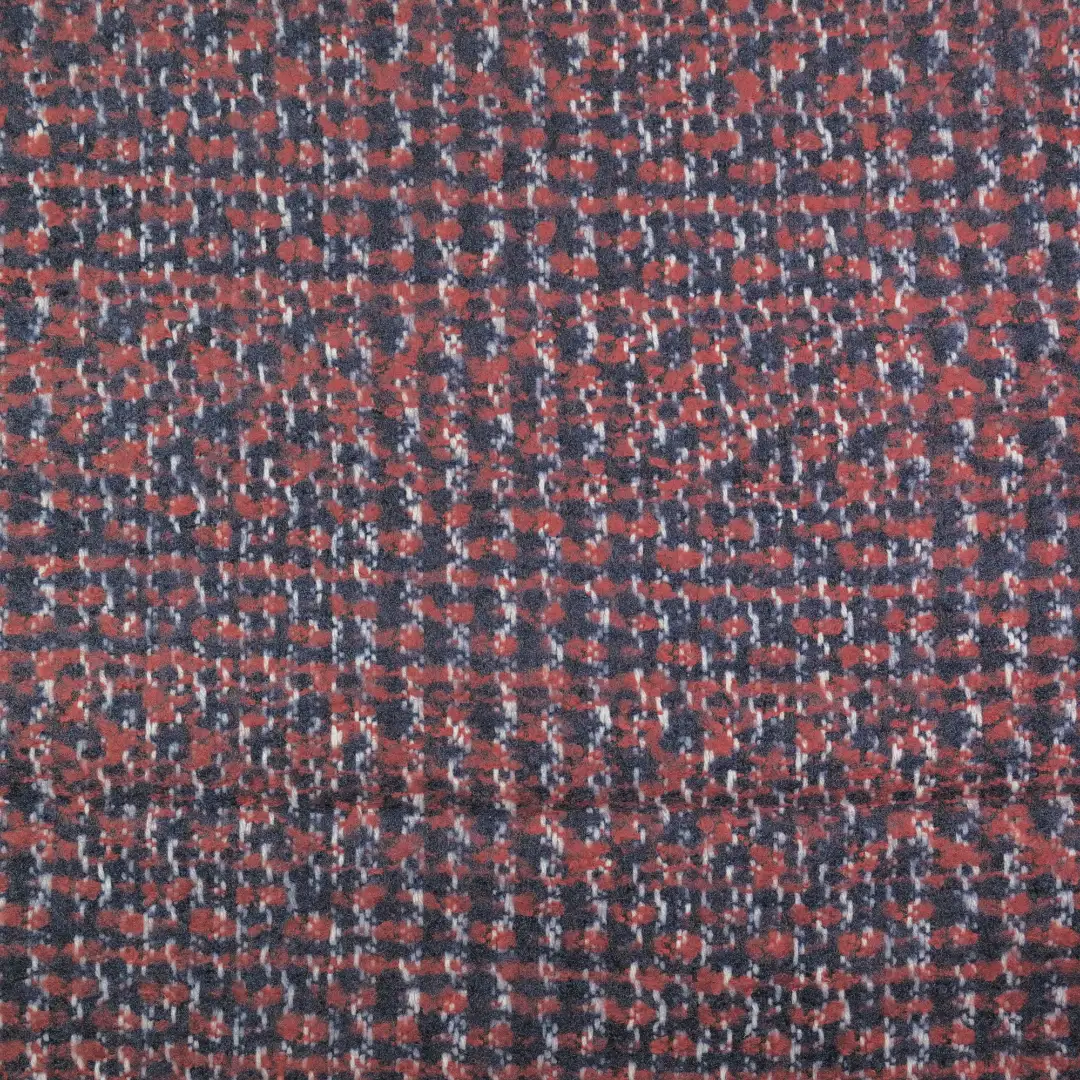 China Fabric for Skirt,Overcoat,Suit Woolen Tweed Woolen Polyester RED color buy from China wholesaler bulk order at wholesale price free worldwide shipping Alibaba