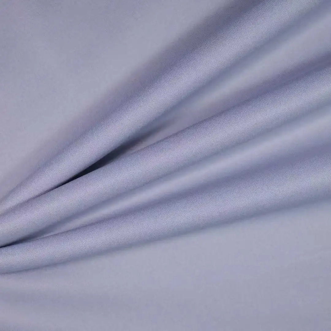 China Fabric for Blouse,Skirt,Hoodie Scuba Knit Fabric Polyester Cotton Spandex grey color buy from China wholesaler bulk order at wholesale price free worldwide shipping Alibaba