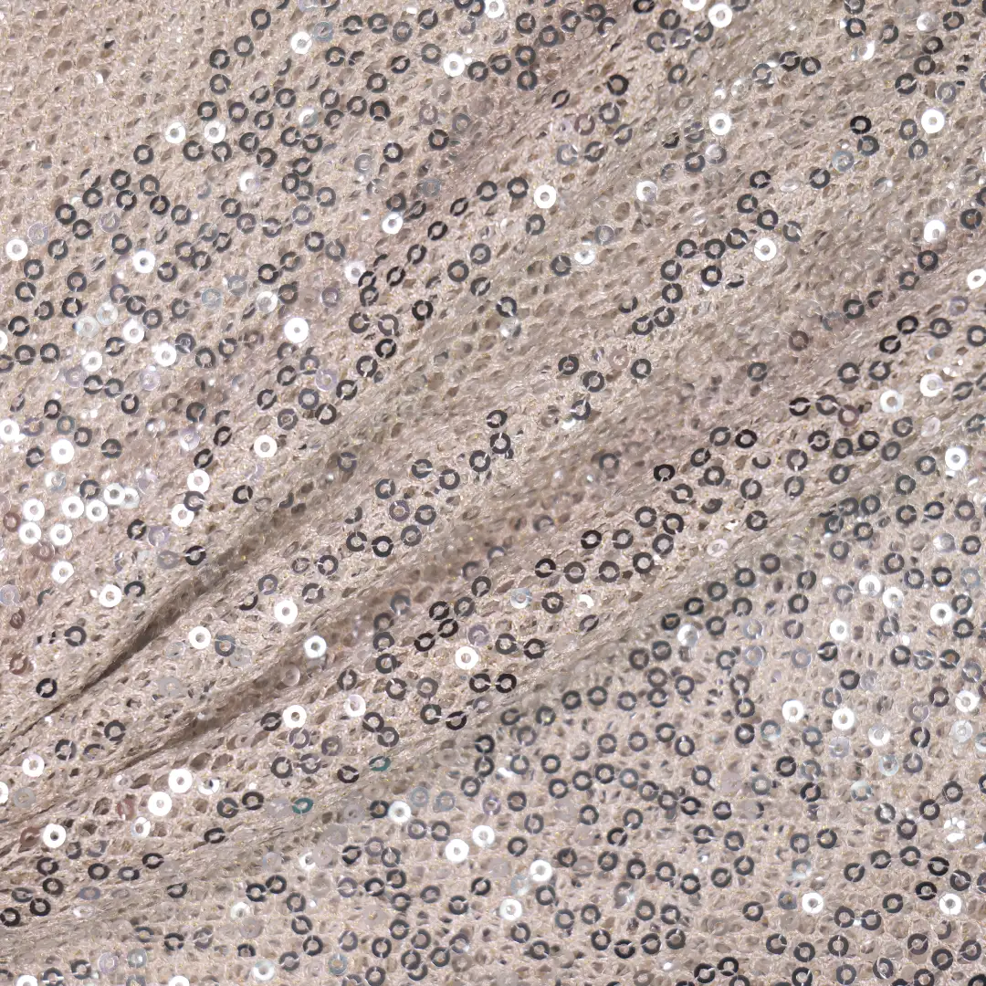 China Fabric for Skirt,Interlining Mesh Knit Fabric Polyester Cotton Beige color buy from China wholesaler bulk order at wholesale price free worldwide shipping Alibaba