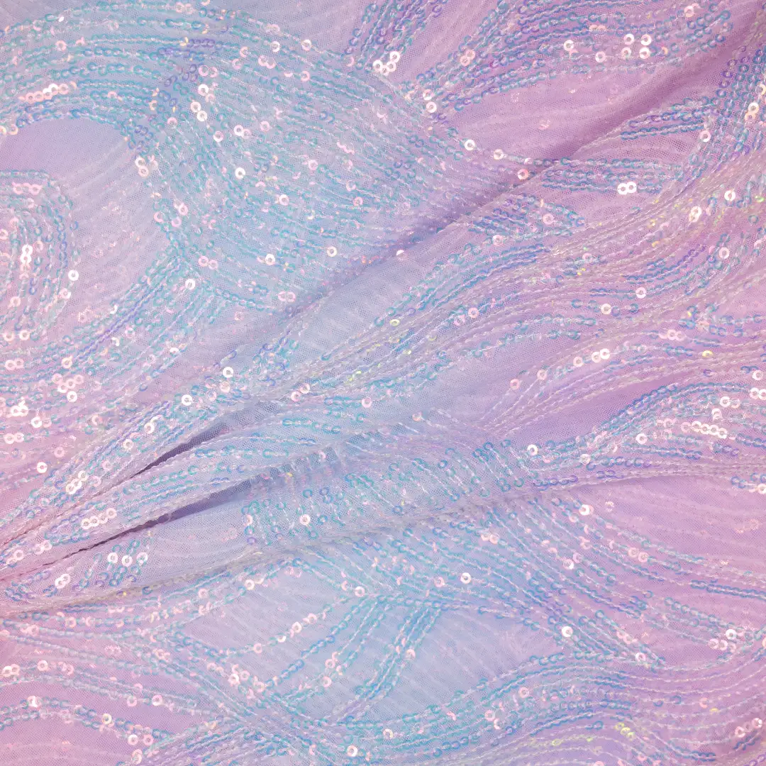 China Fabric for Crop Top,Skirt,Interlining Mesh Knit Fabric Polyester Purple color buy from China wholesaler bulk order at wholesale price free worldwide shipping Alibaba