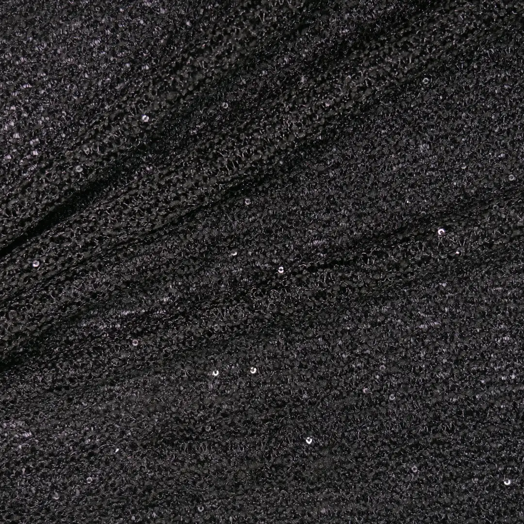 China Fabric for Shirt,Skirt Mesh Knit Fabric Rayon Polyester black color buy from China wholesaler bulk order at wholesale price free worldwide shipping Alibaba