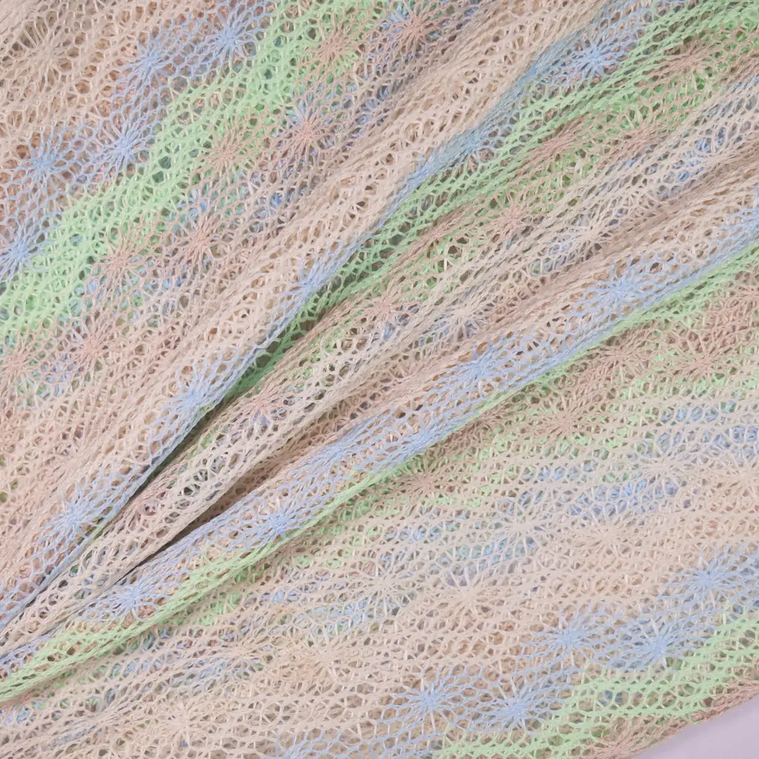 China Fabric for Shirt,Crop Top,Skirt Mesh Knit Fabric Polyester Cotton colorful color buy from China wholesaler bulk order at wholesale price free worldwide shipping Alibaba