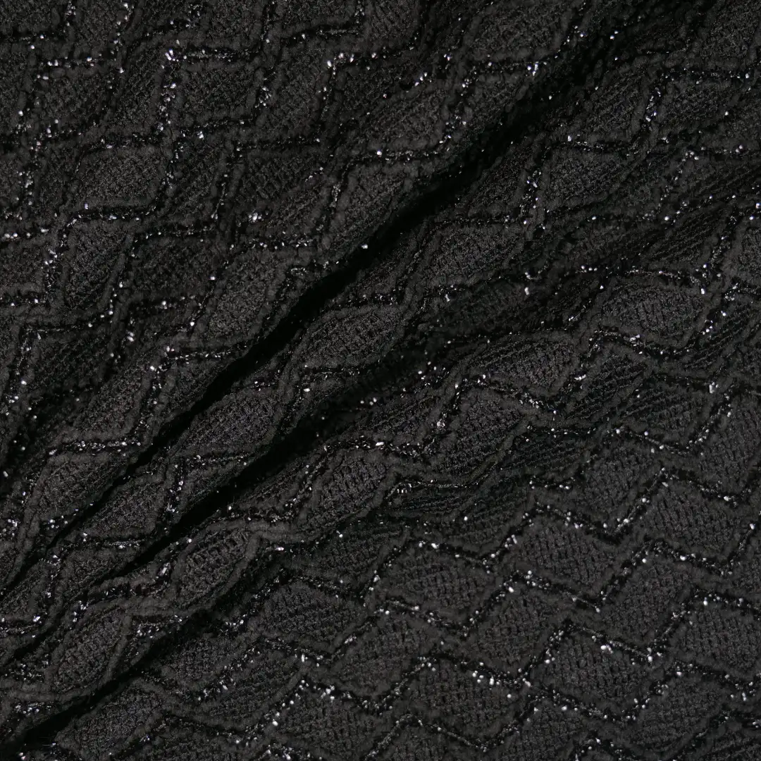 China Fabric for Shirt,Skirt Mesh Knit Fabric Polyester black color buy from China wholesaler bulk order at wholesale price free worldwide shipping Alibaba