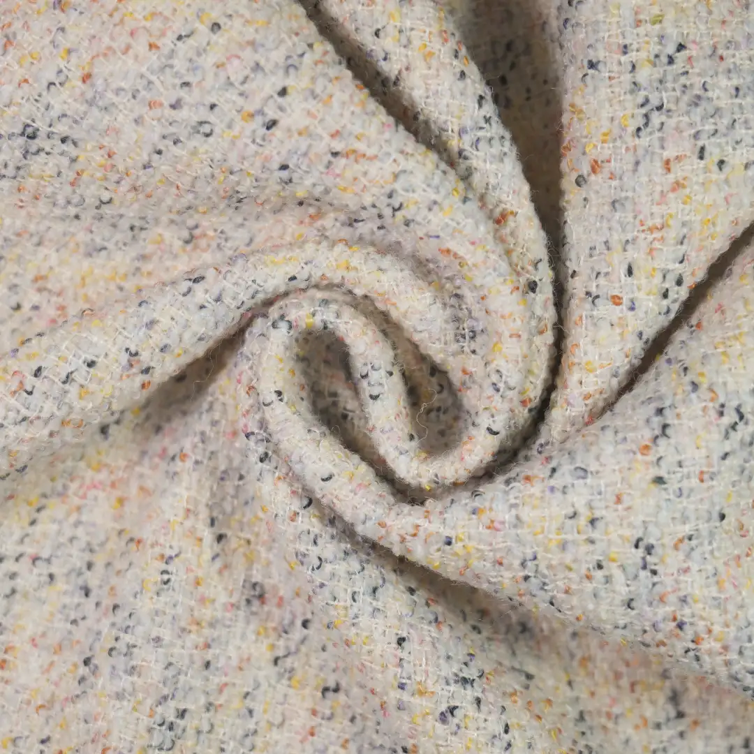 China Fabric for Jackets,Blazer,Skirt Chanel-Style Fabric Woolen Polyester Acrylic Wool colorful color buy from China wholesaler bulk order at wholesale price free worldwide shipping Alibaba