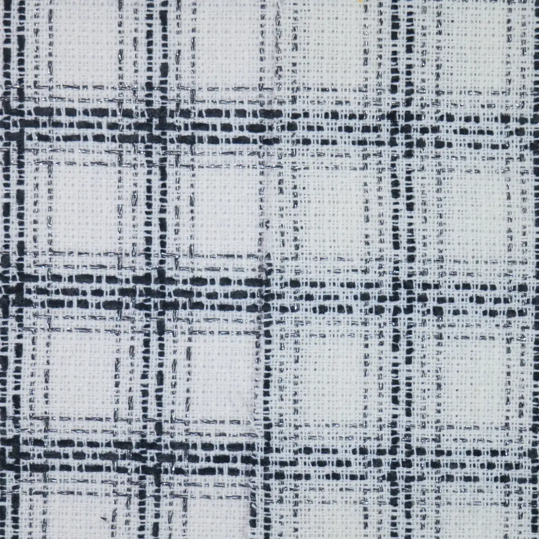 China Fabric for Jackets,Blazer,Skirt Woolen Tweed Woolen Polyester white black color buy from China wholesaler bulk order at wholesale price free worldwide shipping Alibaba