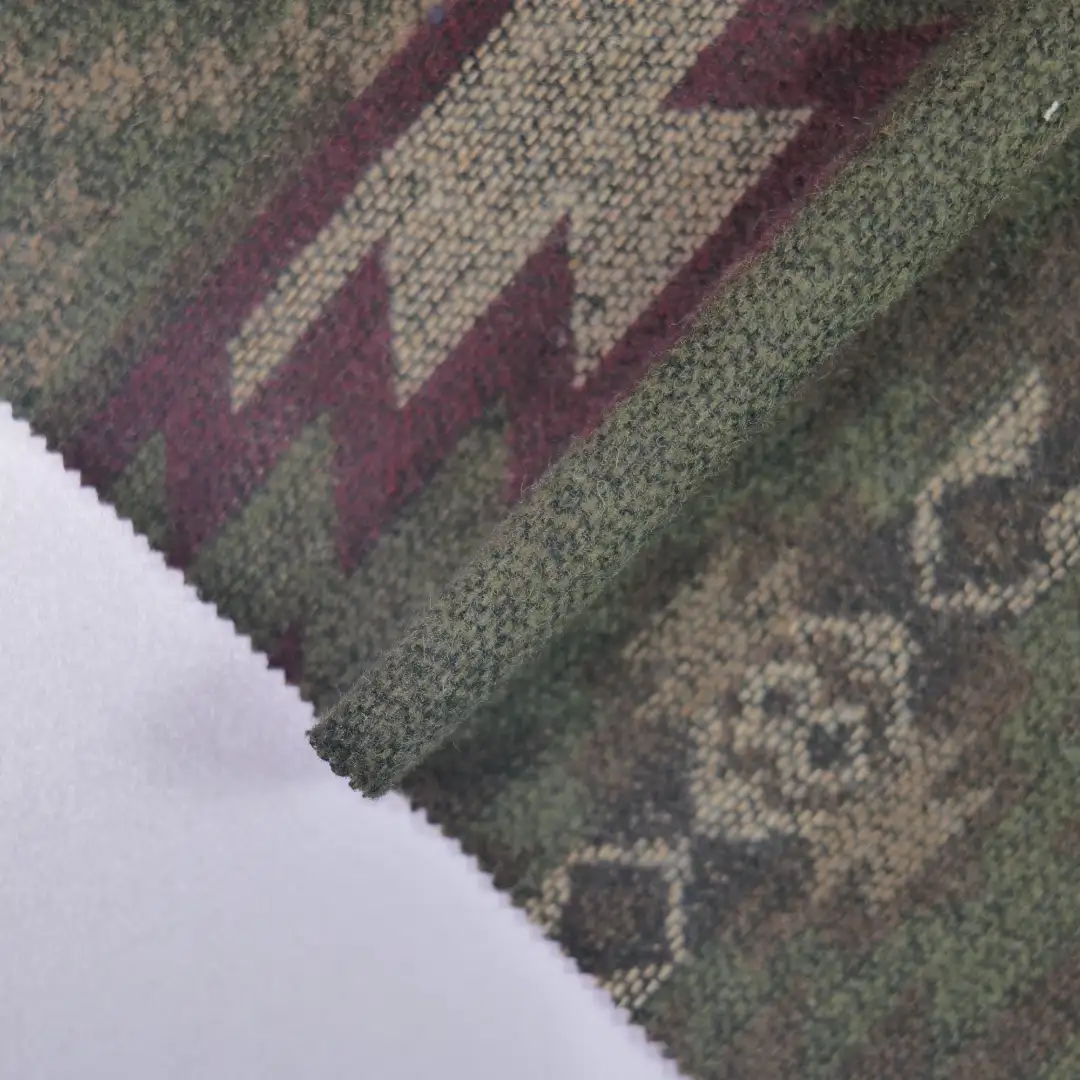China Fabric for Jackets,Blazer,Skirt Woolen Tweed Woolen Polyester Acrylic Other dark green color buy from China wholesaler bulk order at wholesale price free worldwide shipping Alibaba