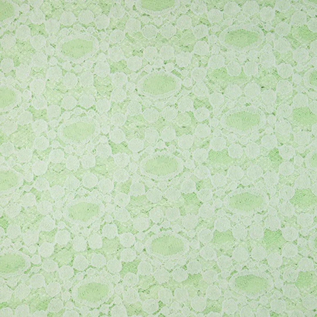 China Fabric for Backless Beach Dress,Kids Lace Trim Dress,Ladies Pleated Lace Shorts Lace Knit Fabric Cotton Nylon green color buy from China wholesaler bulk order at wholesale price free worldwide shipping Alibaba