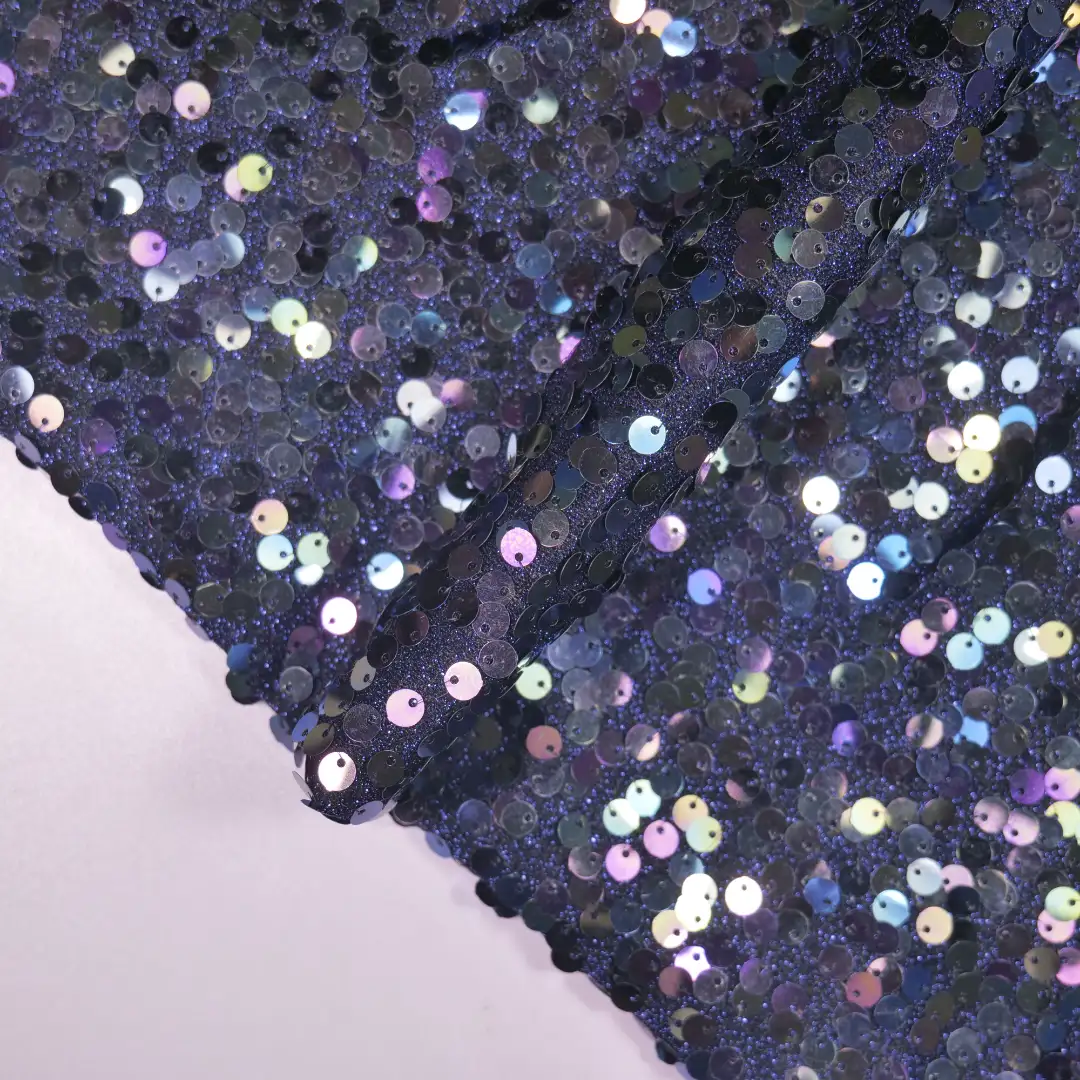 China Fabric for Skirt,Ladies Belt Buckle Cargo A-Line Skirt,Ladies Long Ruffle A-Line Skirt,Kids Sleeveless Tutu Dress,Puff Sleeve Ruched Dress,Puffball Strappy Dress Sequined Mesh Fabric Knit Fabric Polyester navy color buy from China wholesaler bulk order at wholesale price free worldwide shipping Alibaba