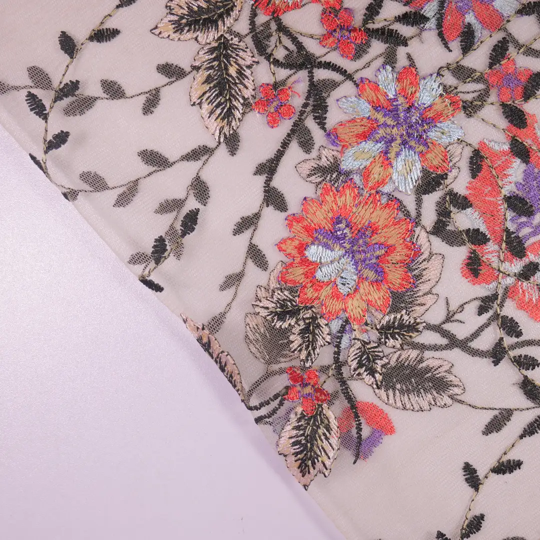 China Fabric for Skirt,Ladies Long Ruffle A-Line Skirt,Strap Midi Dress,Puffball Strappy Dress Mesh Knit Fabric Nylon Polyester beige color buy from China wholesaler bulk order at wholesale price free worldwide shipping Alibaba