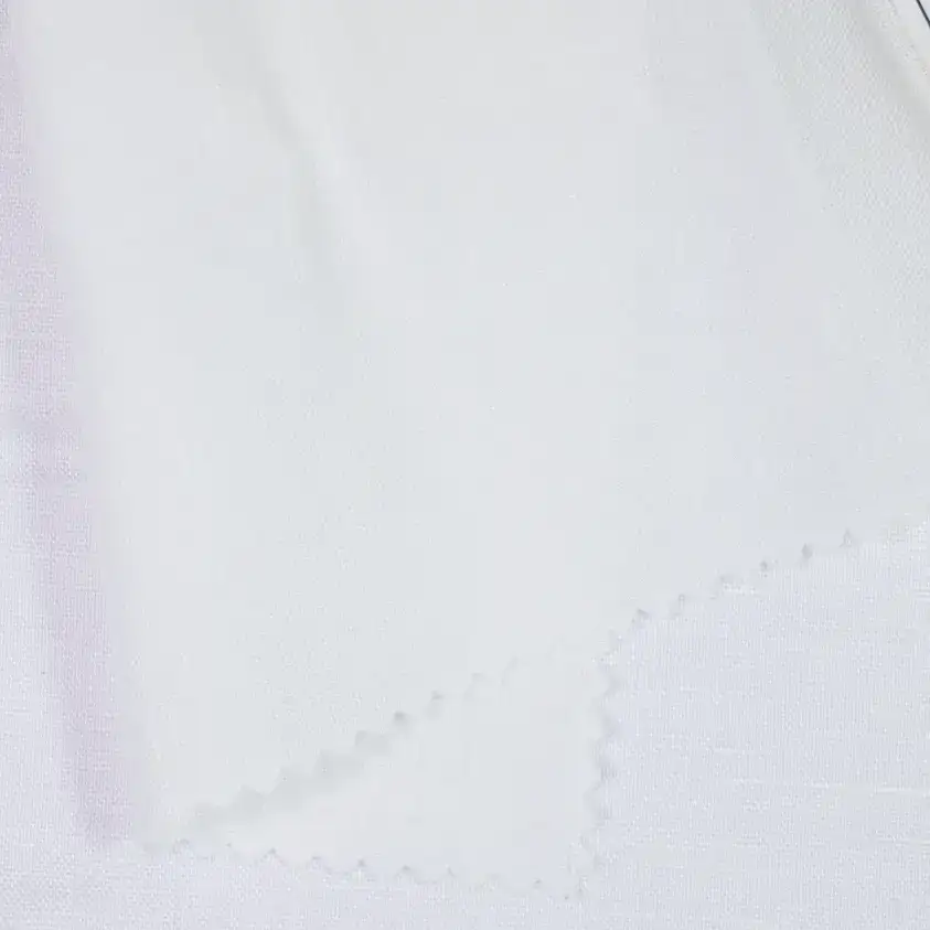 China Fabric for Blouse,Tie-Front Top ,Short Sleeve Twist Crop Top Linen/Rayon Plain Natural Woven Fabric Linen Rayon white color buy from China wholesaler bulk order at wholesale price free worldwide shipping Alibaba