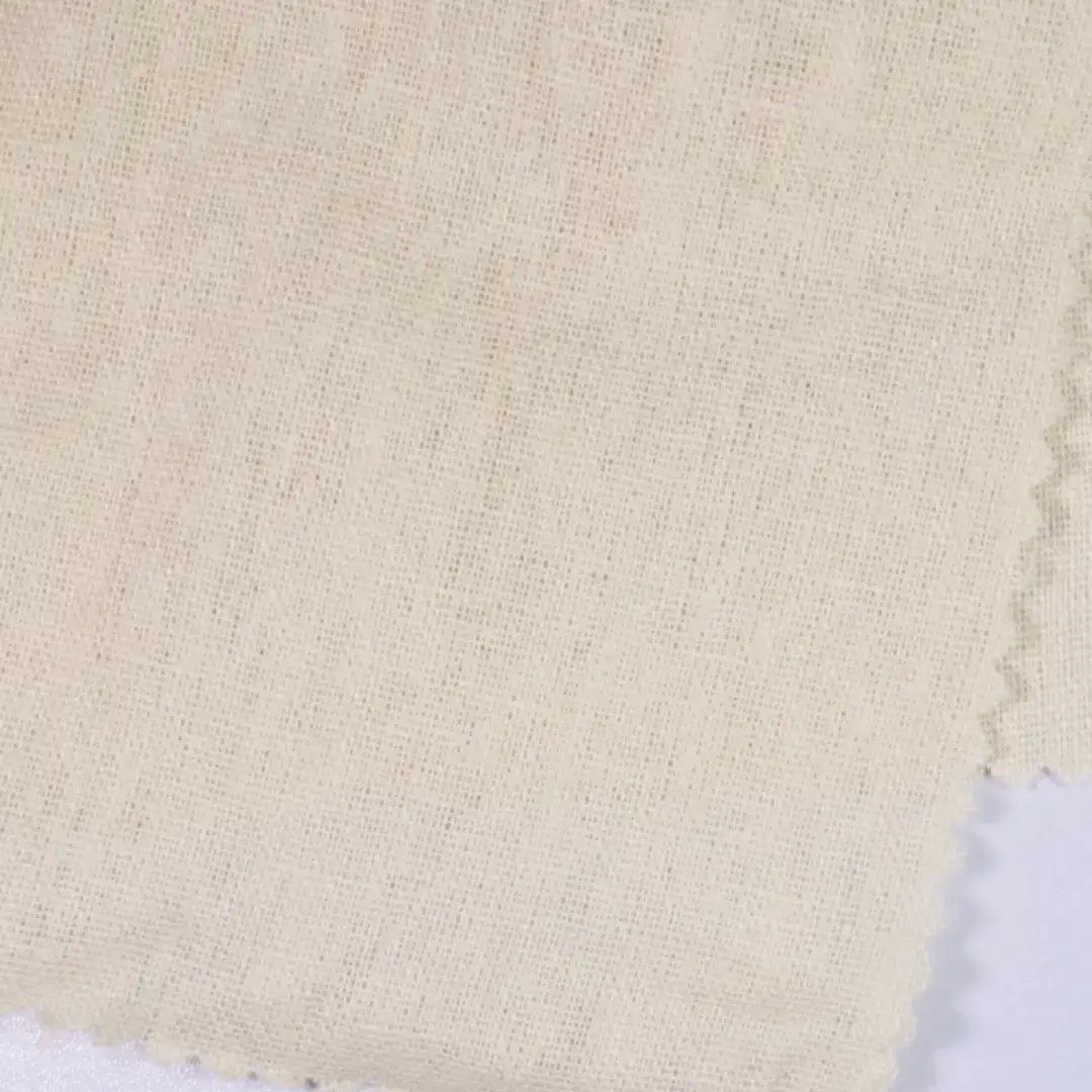 China Fabric for Blouse,Tie-Front Top ,Tank Midi Dress Linen/Rayon Plain Natural Woven Fabric Linen Rayon LIGHT COFFEE color buy from China wholesaler bulk order at wholesale price free worldwide shipping Alibaba