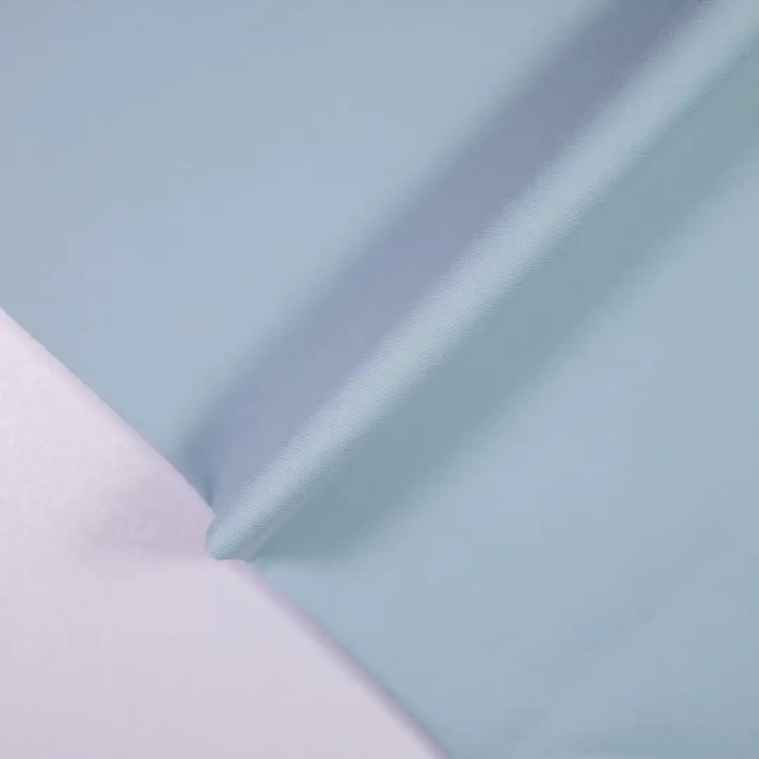 China Fabric for Shirt,Kids Puff Sleeve Tier Dress,Tank Midi Dress,Tank Wrap Midi Dress Cotton/Rayon Plain Woven Blended Fabric Spandex Nylon Cotton BLUE color buy from China wholesaler bulk order at wholesale price free worldwide shipping Alibaba