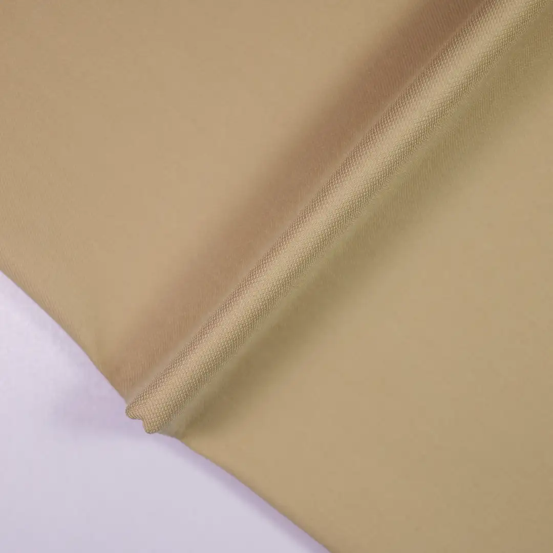 China Fabric for Jackets,Trench Coat,Down Jacket Twill Woven Blended Fabric Cotton Polyester Spandex LIGHT COFFEE color buy from China wholesaler bulk order at wholesale price free worldwide shipping Alibaba