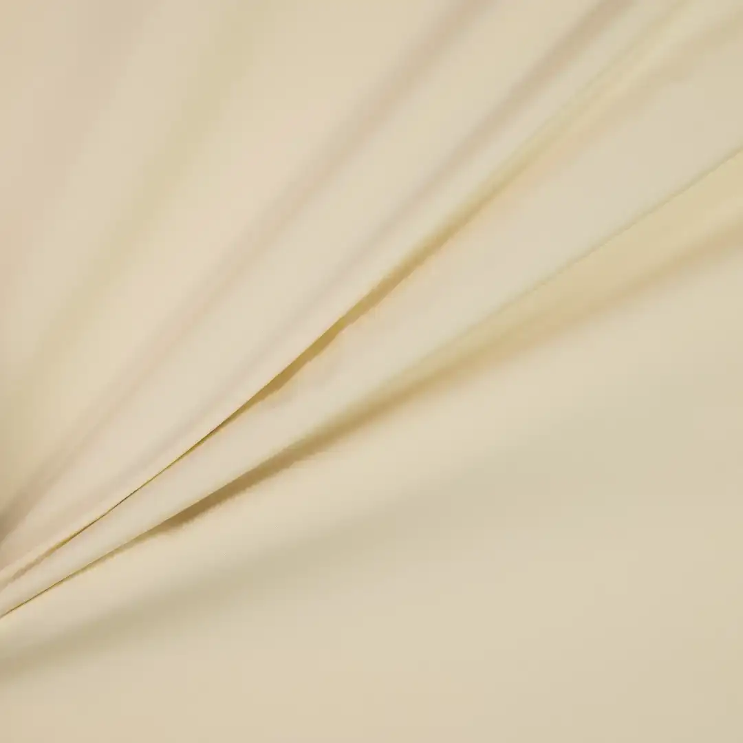 China Fabric for Shirt,Ruffle Shirt Dress,Strap Midi Dress TC Poplin Woven Blended Fabric Cotton Polyester Beige color buy from China wholesaler bulk order at wholesale price free worldwide shipping Alibaba