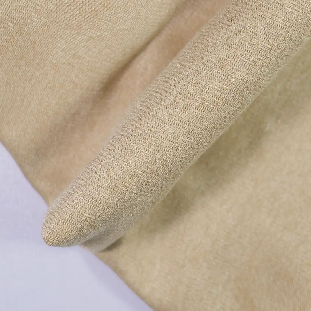 China Fabric for Jackets,Trench Coat,Overcoat,Waist coat,Open Waistcoat Suede Woven Blended Fabric Polyester Elastane BEIGE color buy from China wholesaler bulk order at wholesale price free worldwide shipping Alibaba