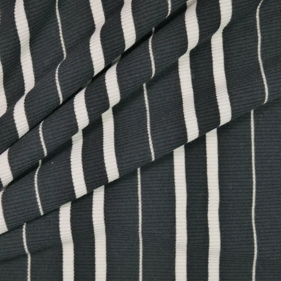 China Fabric for T-Shirt,Ruffle Shirt Dress,Strap Midi Dress,Tank Midi Dress Rib Knit Fabric Rayon Elastane black color buy from China wholesaler bulk order at wholesale price free worldwide shipping Alibaba
