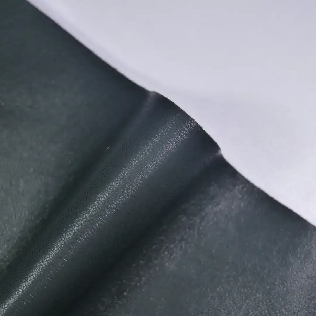 China Fabric for Jackets,Trench Coat,Overcoat,Waist coat PU bonded sherpa Synthetic Woven Fabric Polyurethane (PU) black color buy from China wholesaler bulk order at wholesale price free worldwide shipping Alibaba