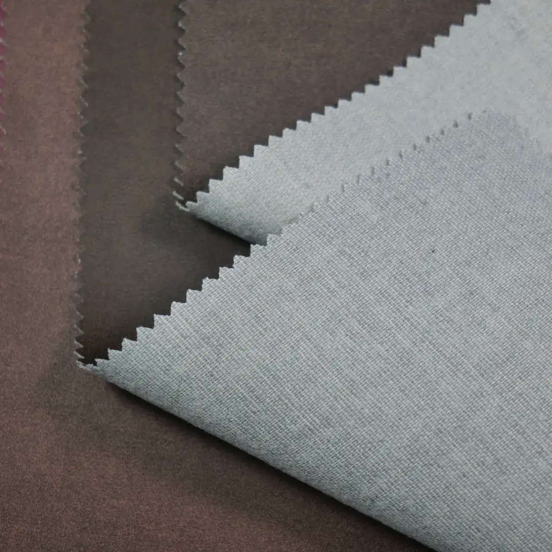 China Fabric for Jackets,Overcoat,Waist coat,Open Waistcoat PU bonded sherpa Synthetic Woven Fabric Polyurethane (PU) brown color buy from China wholesaler bulk order at wholesale price free worldwide shipping Alibaba