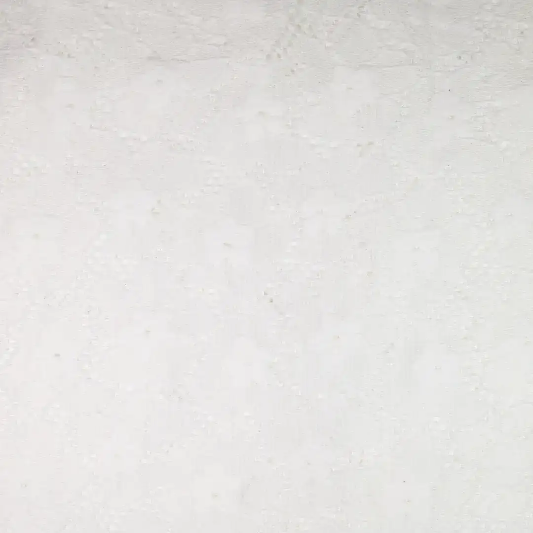 China Fabric for Shirt,Skirt,Puff Sleeve Ruched Dress Lace Knit Fabric Polyester Spandex white color buy from China wholesaler bulk order at wholesale price free worldwide shipping Alibaba