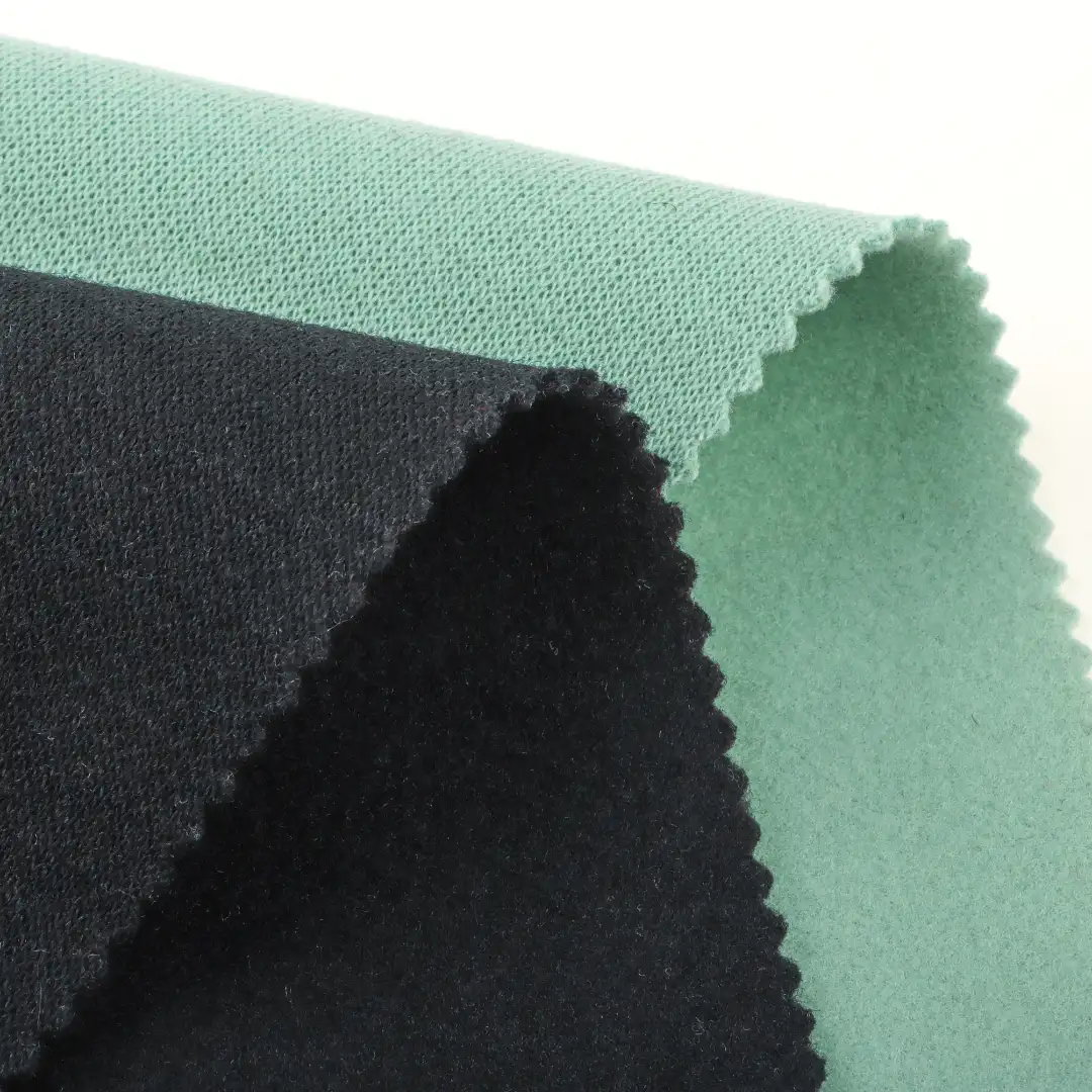 China Fabric for Jackets,Trench Coat,Overcoat,Baby Hooded Zip-Up Vest Knit Woolen Fabric Woolen Polyester Wool 800-BLACK、Green color buy from China wholesaler bulk order at wholesale price free worldwide shipping Alibaba