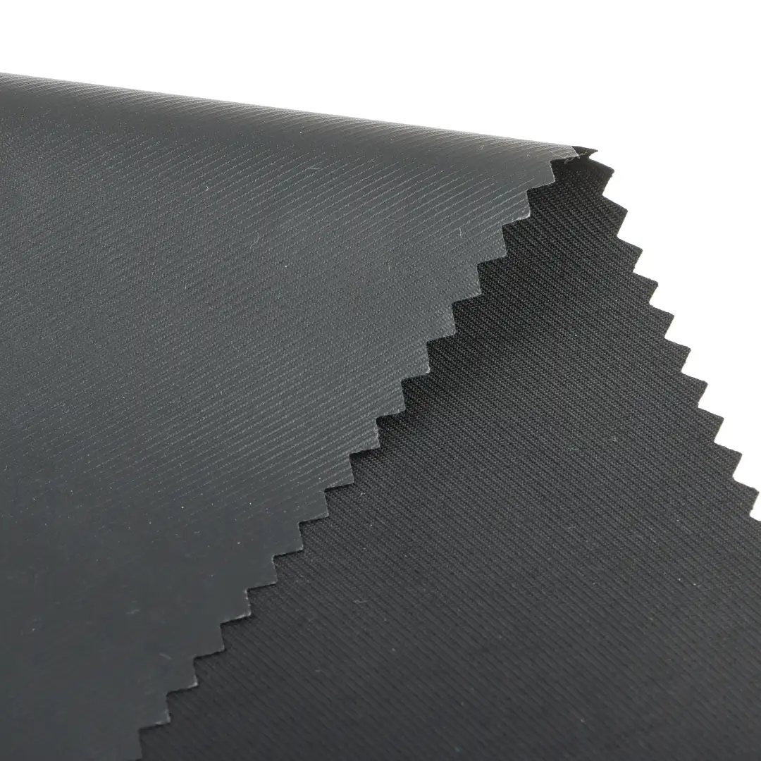 China Fabric for Down Jacket Cavalry Twill Synthetic Woven Fabric Nylon BLACK NAVY color buy from China wholesaler bulk order at wholesale price free worldwide shipping Alibaba