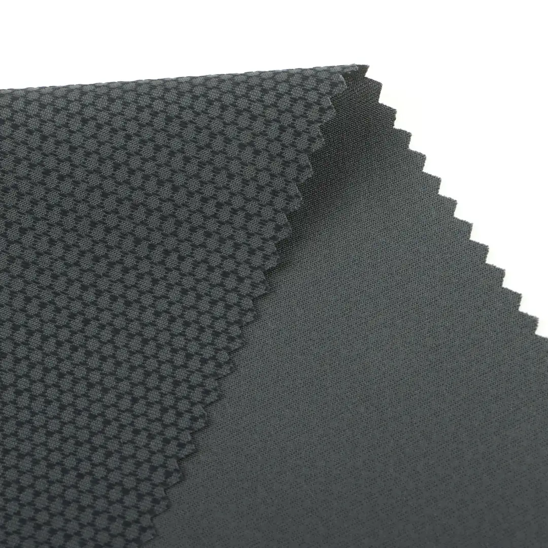 China Fabric for Polo Shirt,Down Jacket Polyester Cationic Woven Fabric Synthetic Woven Fabric Polyester GRAY WHITE color buy from China wholesaler bulk order at wholesale price free worldwide shipping Alibaba